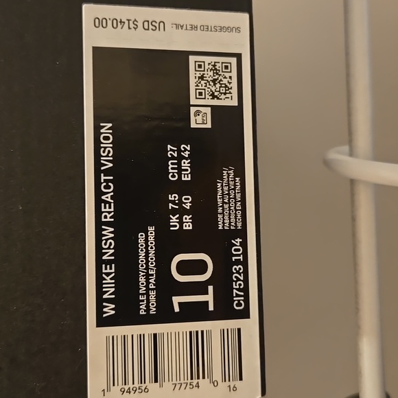 Women's Nike NSW React Vision - Picture 2 of 5